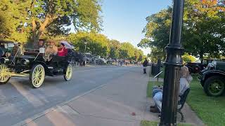 Stanley steamer car blows its whistle 09-07-24
