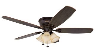 Honeywell 52-Inch Glen Alden Ceiling Fan with Oil Rubbed Bronze Finish (50183)