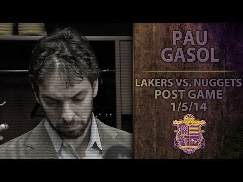 Lakers vs. Nuggets: Pau Gasol Says He Doesn't Have Clarity On Trade Rumors, "It's Not Easy"