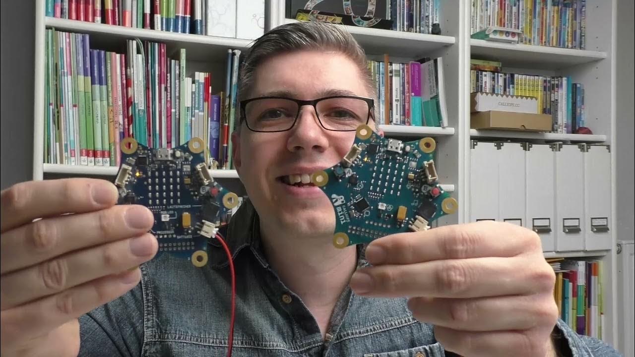  informatik funk mit dem calliope mini und makecode youtube