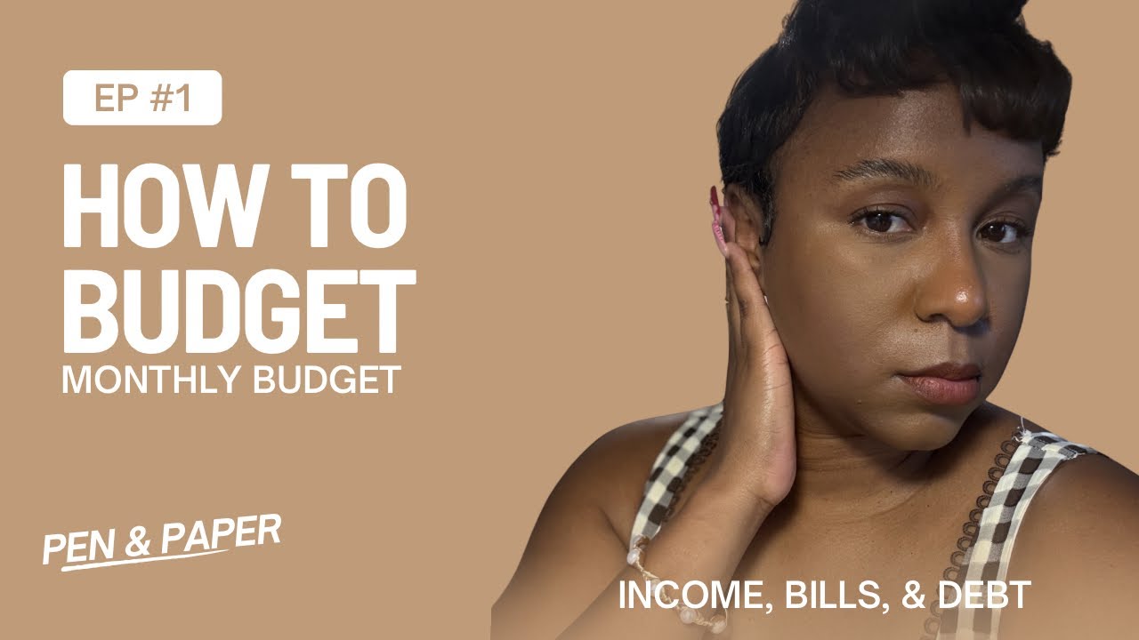 Simple Monthly Budget • Pen & Paper • Budgeting made easy 🖋️ Real Numbers #howto #budgeting 