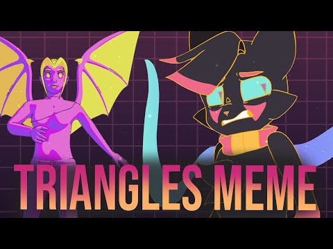TRIANGLES ANIMATION MEME COLLAB W/ KAIDA ANIMATIONS! + TWEENING TEST