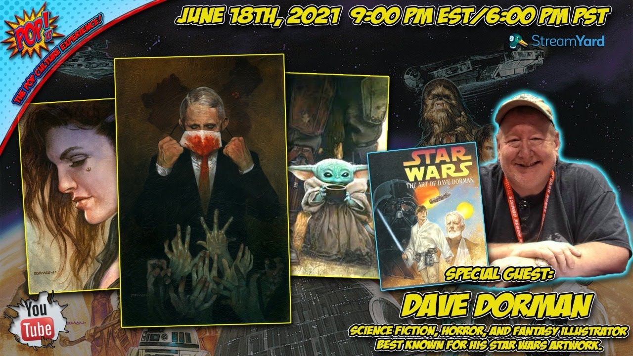 POPXP! Presents: Dave Dorman - Science fiction, Horror, and Fantasy Illustrator!