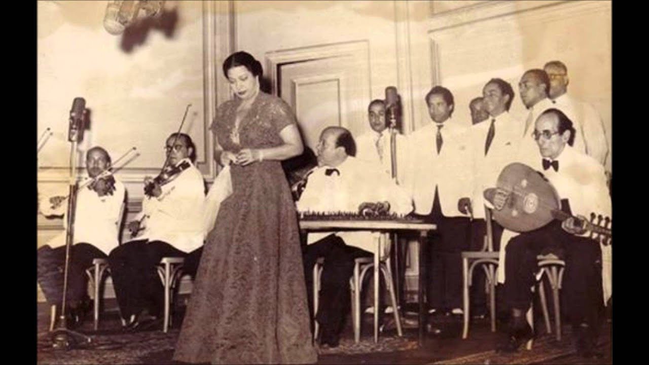 تفاريد كلثومية / حرام تهجر و تتجنى - بيسين عاليه 21 يوليو 56م