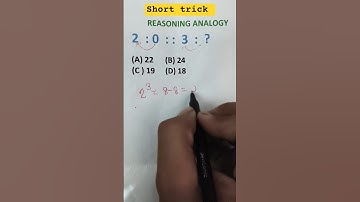 reasoning short trick analogy