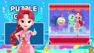 소냐와 함께 퍼즐을 맞춰봐요! | 퍼즐놀이 | 창의놀이 | 어린이 놀이 | 버블버블마린 | 마법사 소냐 | 레드로버 TV screenshot 4