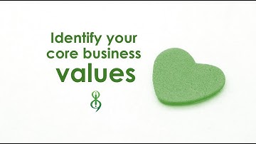 Identify & Align With Your Values - Business Values Exercise