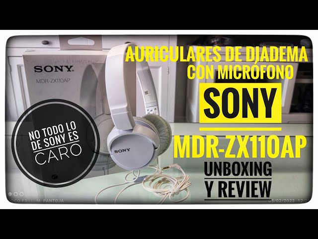 Comprar Audífono Diadema Sony Con Micrófono MDRZX110AP