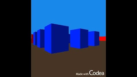 Simple raycaster in Codea