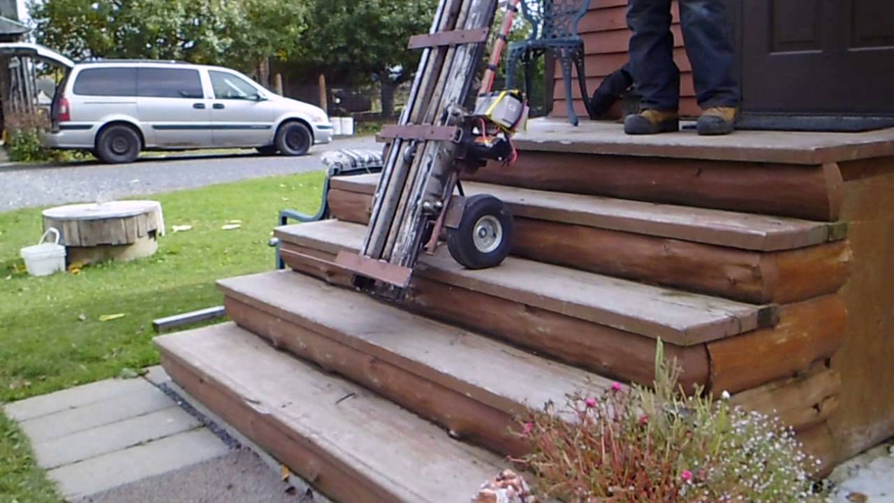 Electric hand truck for stairs YouTube