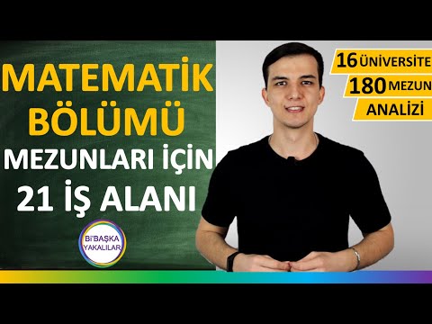 Video: Uygulamalı matematik bölümü nedir?