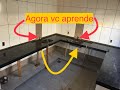 Como instalar pia com bancada verde Ubatuba