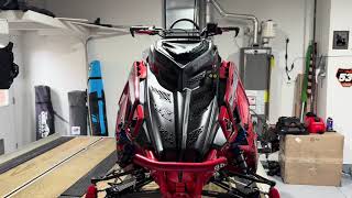 CARIBOUX HOOD INSTALL and REVIEW for POLARIS MATRYX 7S DISPLAY!! 