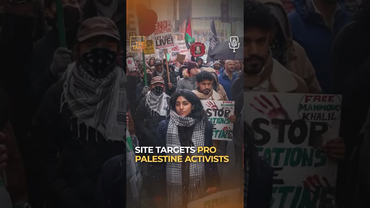 يستهدف الموقع النشطاء المؤيدين لفلسطين #TheTake #Shorts #Podcast