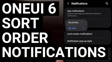 How to Sort Samsung Galaxy Notifications by Time Instead of by Priority with OneUI 6