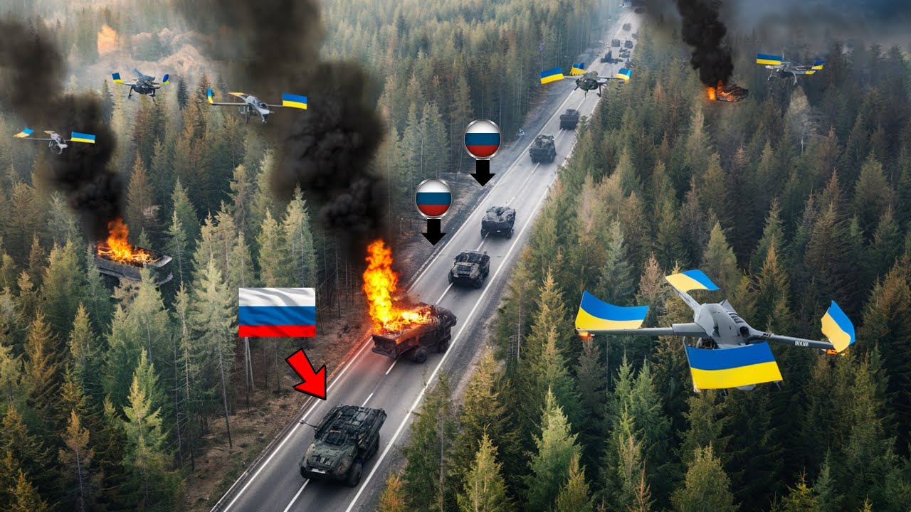 Russian Soldiers Obliterated | Ukrainian Drone Strike Destroys Hidden Base – The Shocking Truth Rev