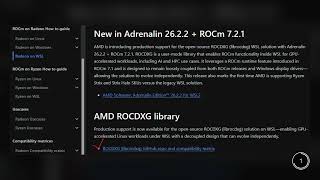 amd radeon rx9070xt로 windows11에서 로컬ai 시작하기