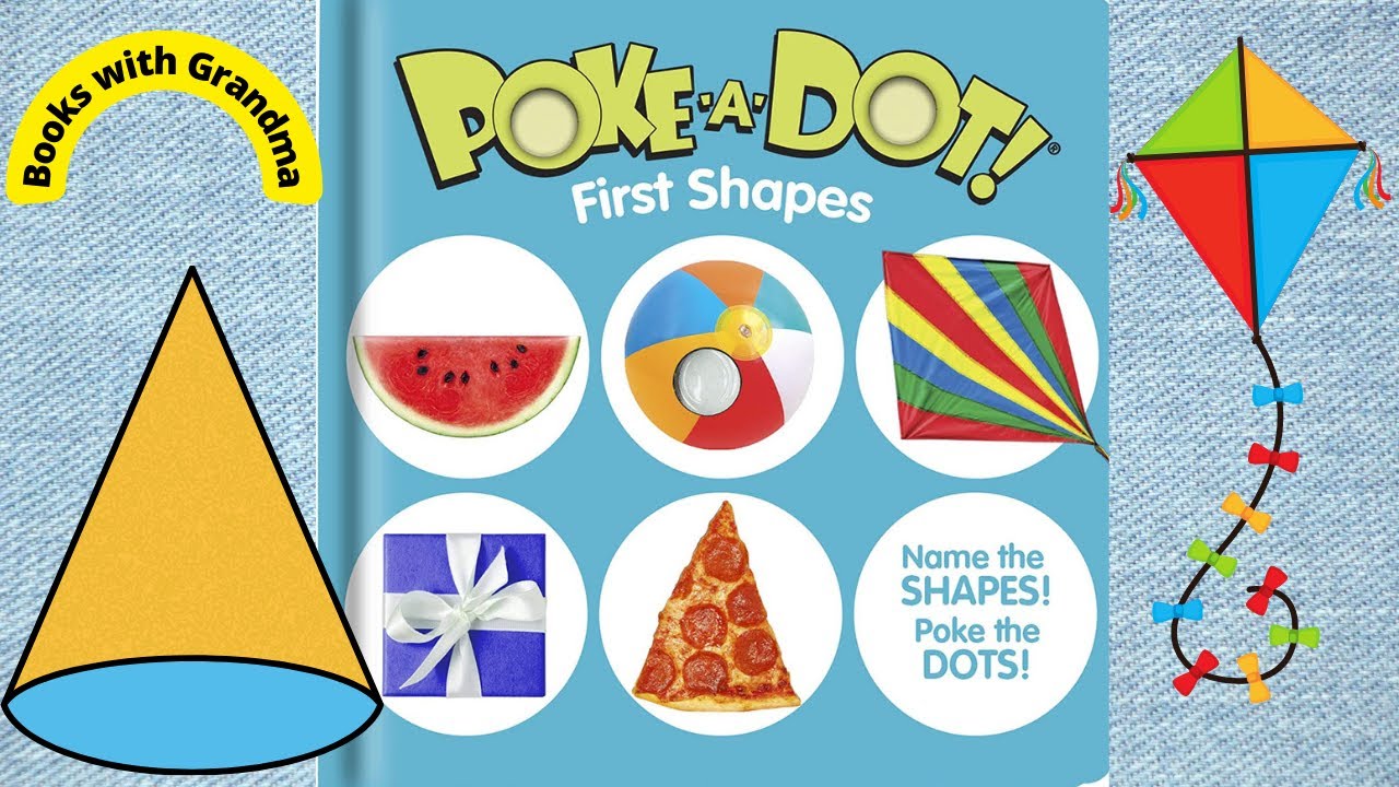 "Poke-A-Dot First Shapes, read by Books with Grandma
