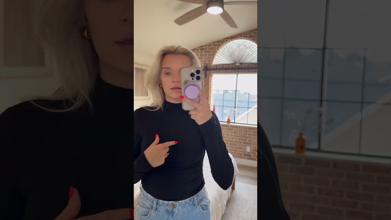 A basic tee that makes everything look polished😍 