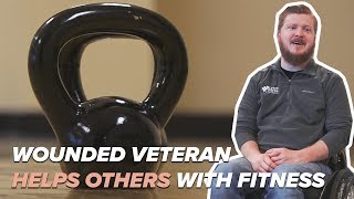 Paralyzed veteran uses fitness to help others