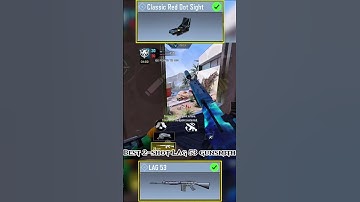 #best 2 shot LAG 53 Gunsmith. #codm #codmobile #codloadouts #codgunsmith #foryou #shorts #fypviral