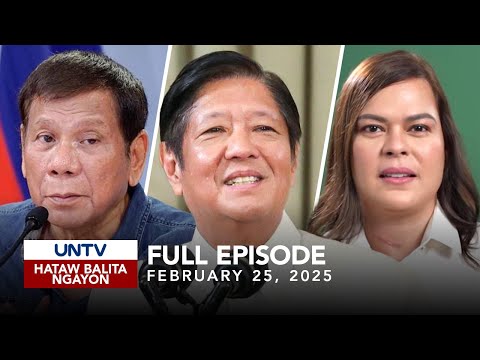 UNTV: Hataw Balita Ngayon | February 25, 2025