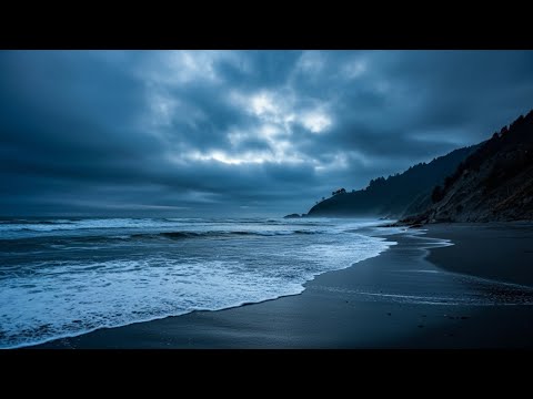 Calm Night by the Sea | Ocean Waves for Emotional Healing & Deep Rest"