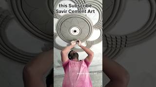 How To Making Cement Pop Design #ceiling #popdesign