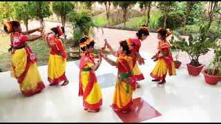 Aye Tobe Sohochori|Rabindra Nritya| chotoder naach|Children's Dance| Somlota Thumb