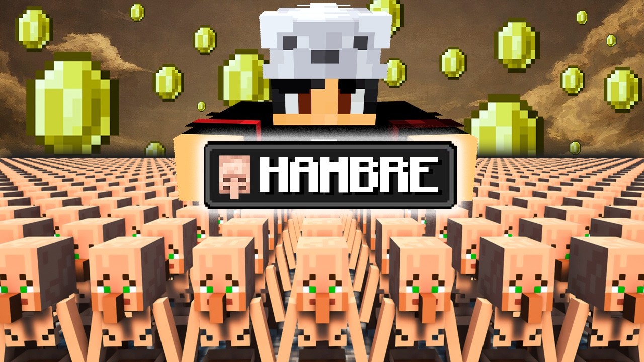 Encontré a los ALDEANOS más POBRES del Minecraft y todo salió Mal