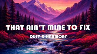 Dust & Harmony - That Ain’t Mine To Fix (Lyrics)