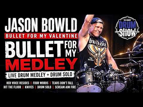 Jason Bowld (Bullet For My Valentine) Performs EXPLOSIVE Drum Medley | The Europe Drum Show 2026