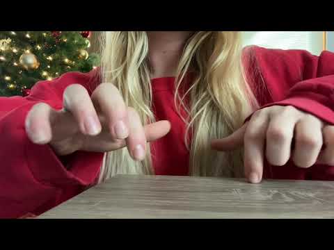 ASMR: 2 handed build up tapping/ camera tapping w/ hand movements (Emily CV)