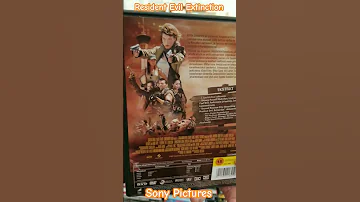 Resident Evil Extinction DVD 
