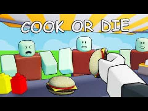 Dead Meals / Roblox Game / Cooking game / Serving Burger