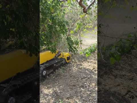 MERI ME-RFM1000-E Electric Forestry Mulcher | Crushing 100mm Brush in Seconds