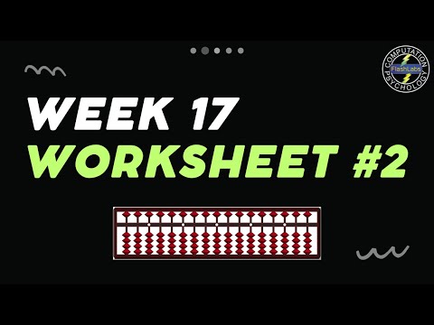 Abacus Free Online Course - Week 17 - WS 2