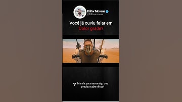 Mad Max Color Grading! #colorgrading #madmax #movie #editordevideo