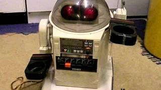 TOMY 5402 OMNIBOT ROBOTER TEST 1.