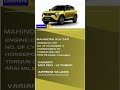 XUV 3XO vs Nexon Automatic Petrol