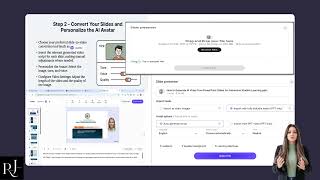 How to Generate AI Video from PowerPoint Slides for Interactive Student Learning