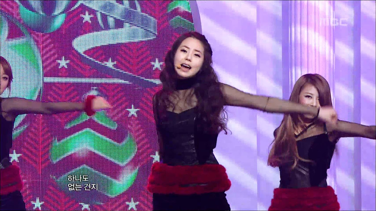 Wonder Girls - Be My Baby, 원더걸스 - 비 마이 베이비, Music Core 20111224