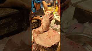 Amazing Pangas Fish Cutting Skills In Bangladesh Local Fish Market By Expert Cutter #shorts