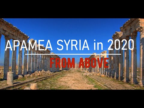 Apamea (Syria) from above | Апамея (Сирия) с коптера | 2020