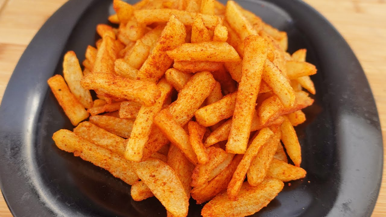 PERI PERI FRENCH FRIES PERI PERI CHIPS Homemade PERI PERI MASALA