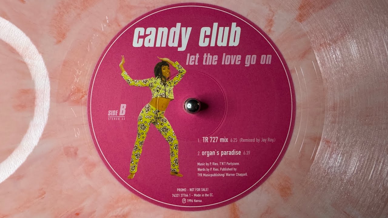 Candy Club — Candy Club – Let The Love Go On (Organ's Paradise