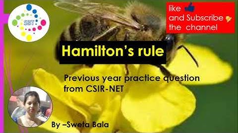 Hamilton’s rule || Previous year practice question from CSIR-NET || CSIR-NET 2020