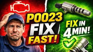 P0023 Honda Fix WITHOUT Mechanic – Simple DIY Guide