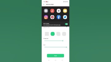 How To Change icon Style in Oppo A15s | Oppo A15s Me icon Style Kaise Change Kare