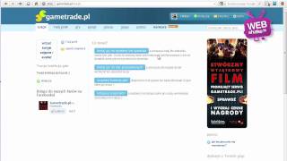 Wymiana i sprzedaż gier z Gametrade - Clicker #28 [Webshake TV] screenshot 2